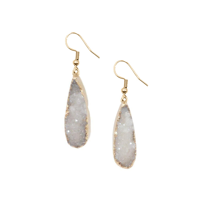Druzy Collection - Ice Drop Earrings (Wholesale)