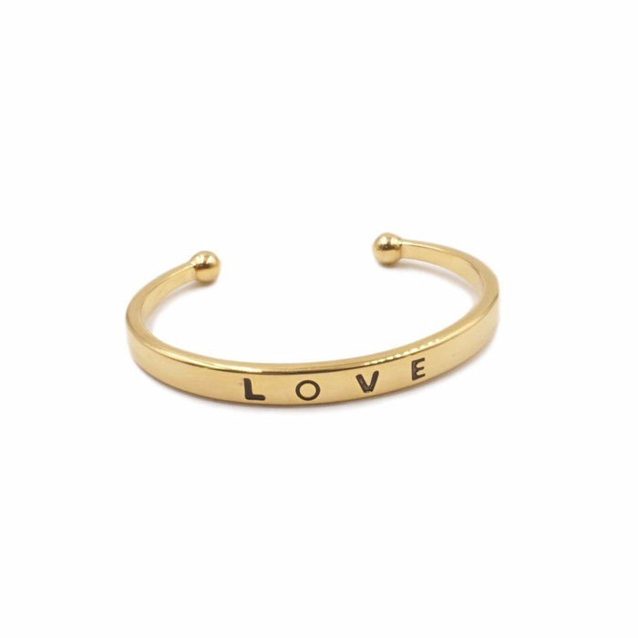 Love Collection - Gold Bracelet (Wholesale) - Kinsley Armelle