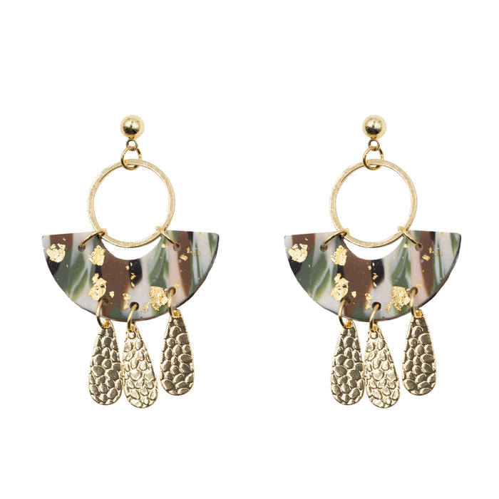 Acadia Collection - Evergreen Earrings (Wholesale)