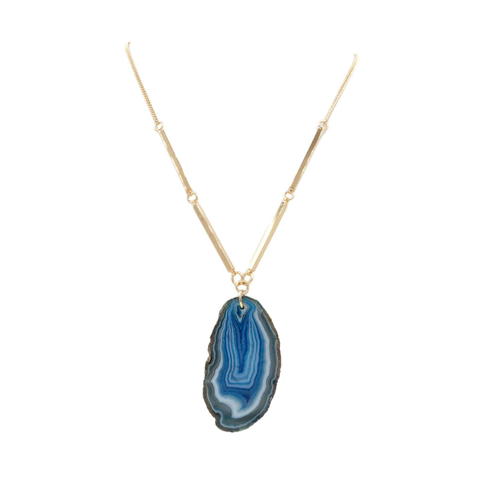 Agate Collection - Denim Necklace (Limited Edition)
