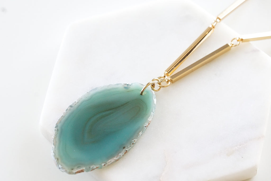 Agate Collection - Jade Necklace