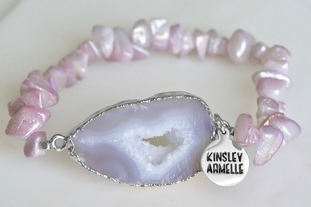 Agate Collection - Silver Alana Bracelet