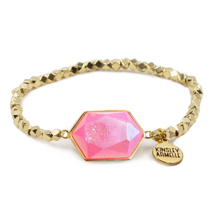 Andrea Collection - Blush Quartz Bracelet (Ambassador)