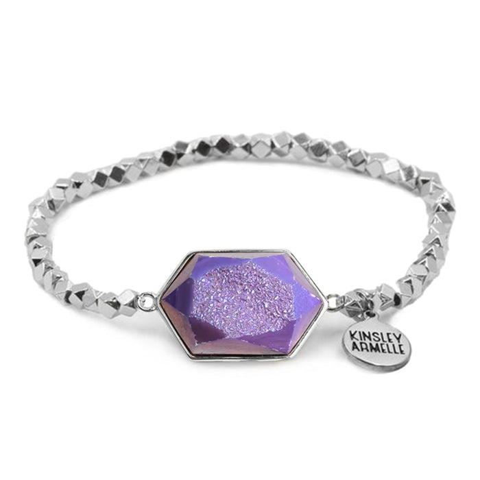 Andrea Collection - Silver Royal Quartz Bracelet (Ambassador)