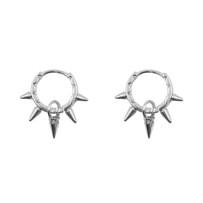 Axelle Collection - Silver Earrings (Wholesale)