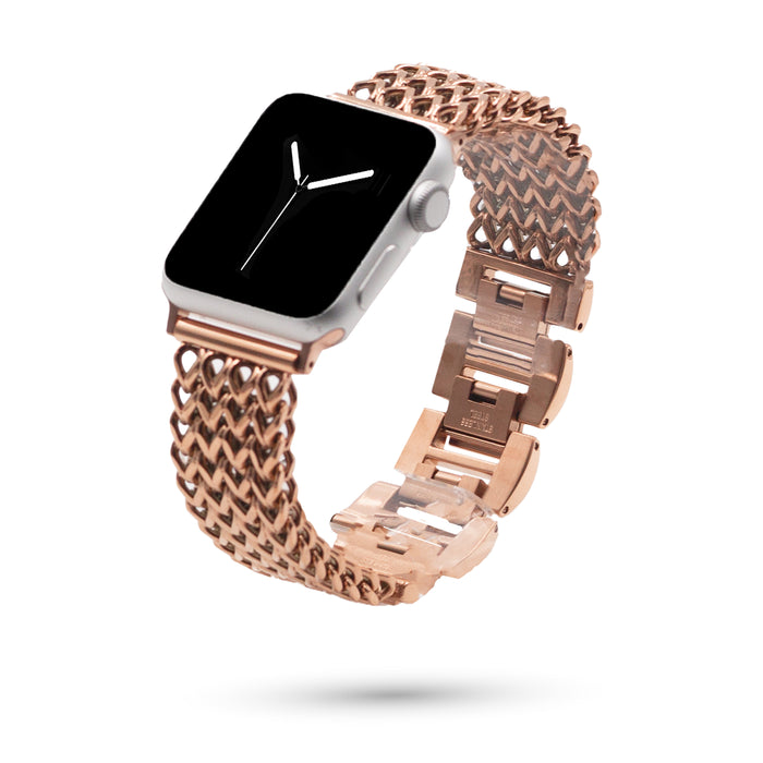 Beck Collection - Rose Gold Apple Watch Band (Ambassador)