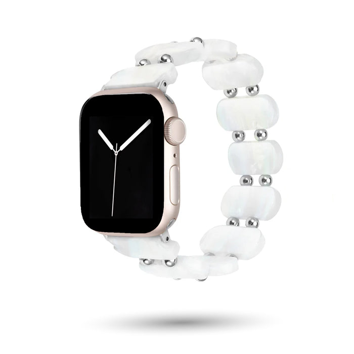 Brynne Collection - Silver Ashen Apple Watch Band (Ambassador)