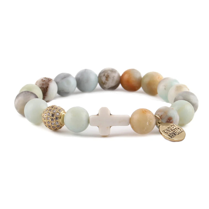 Cross Collection - Amazonite Bracelet