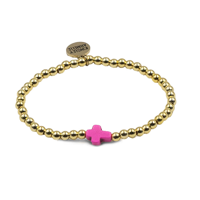 Cross Collection - Fuschia Demi Bracelet