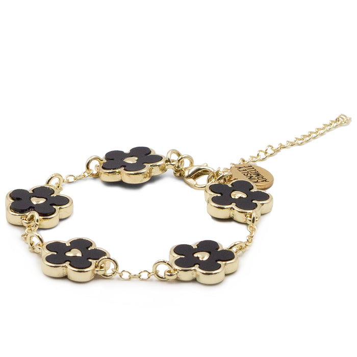 Daisy Collection - Raven Heart Bracelet