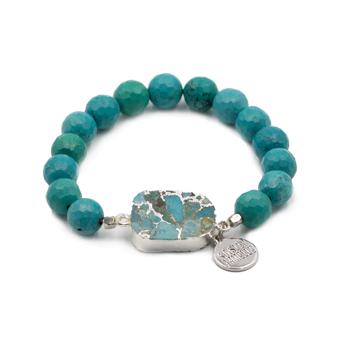 Eileen Collection - Silver Turquoise Bracelet (Limited Edition)