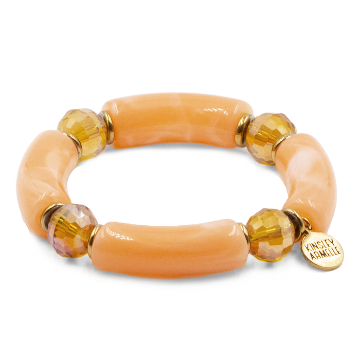 Elain Collection - Sherbet Amber Bracelet (Wholesale)