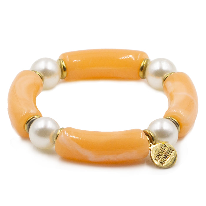 Elain Collection - Sherbet Pearl Bracelet (Wholesale)