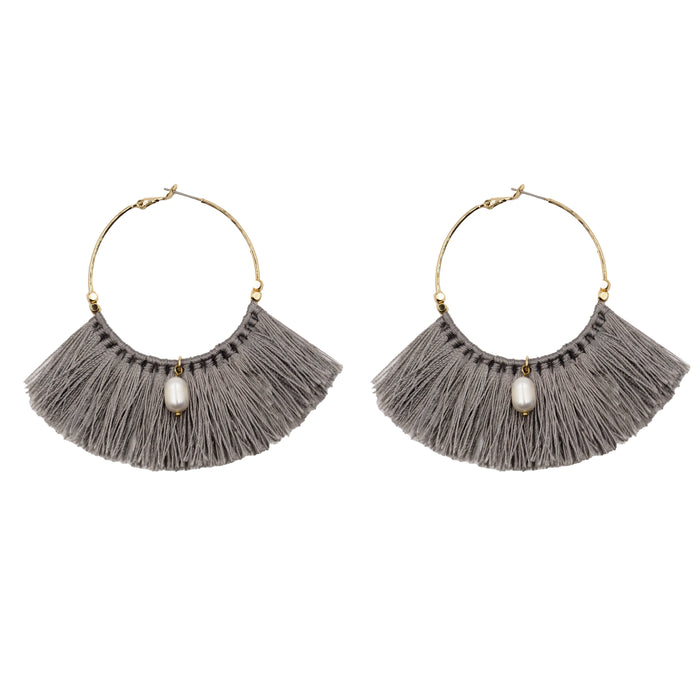 Elena Collection - Misty Fringe Earrings (Limited Edition)