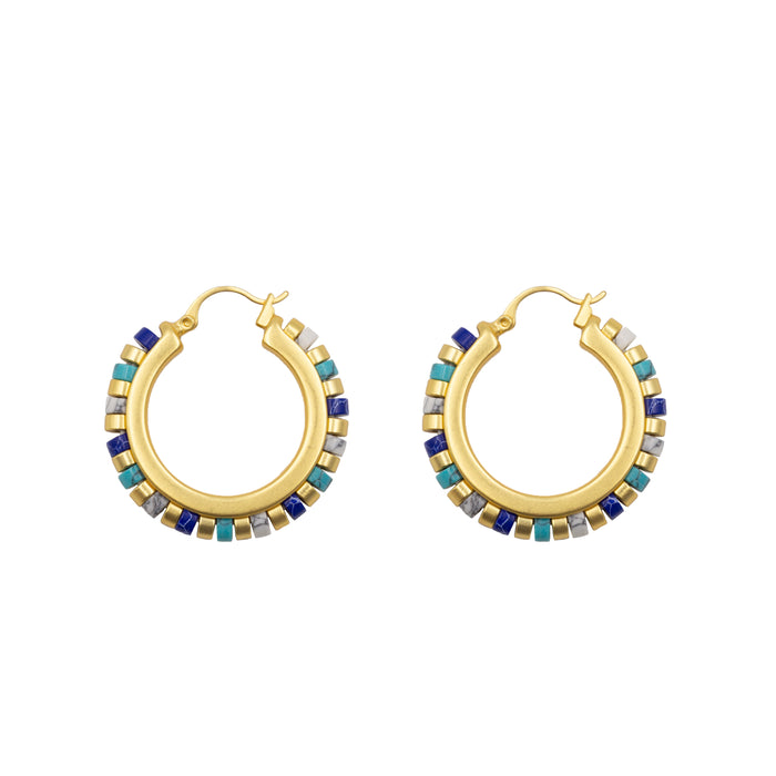 Eliza Collection - Ocean Earrings