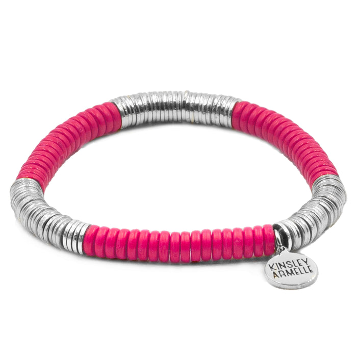 Emmita Collection - Silver Fuchsia Bracelet (Ambassador)