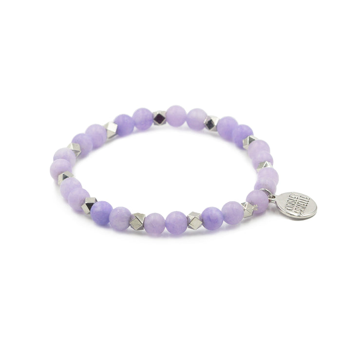 Farrah Collection - Silver Lilac Bracelet (Limited Edition)