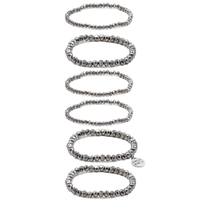 Stacked Collection - Silver Sterling Bracelet Set (Ambassador)