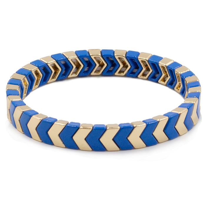 Herringbone Collection - Cobalt Bracelet (Ambassador)