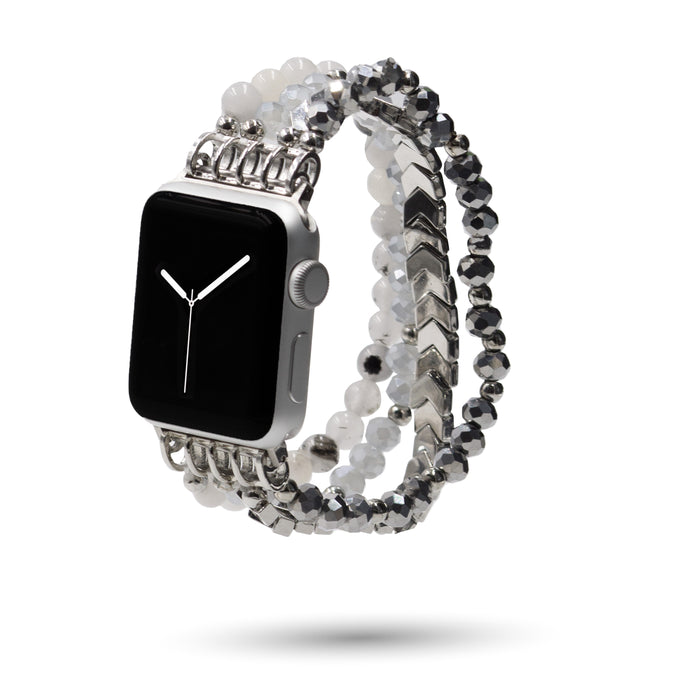 Herringbone Collection - Silver Sterling Apple Watch Band (Ambassador)