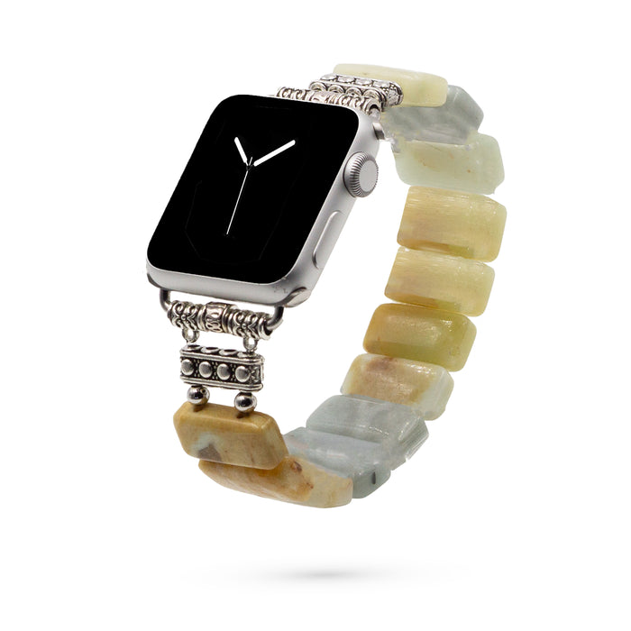 Holden Collection - Silver Solar Apple Watch Band (Wholesale)