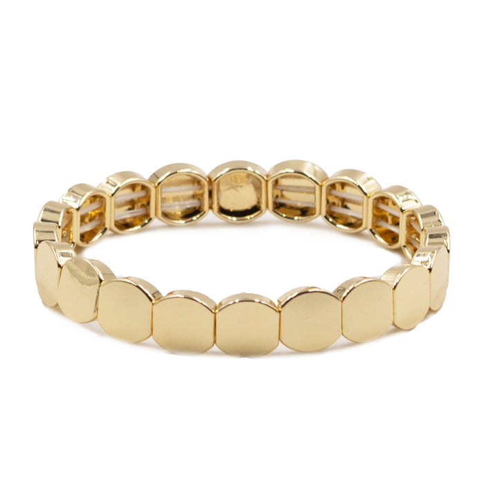 Honeycomb Collection - Gold Bracelet (Wholesale)
