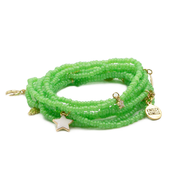 Jolene Collection - Lime Wrap Bracelet