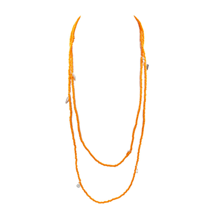 Jolene Collection - Silver Clementine Wrap Necklace