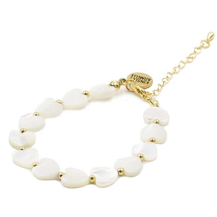 Julia Collection - Pearl Heart Bracelet (Ambassador)