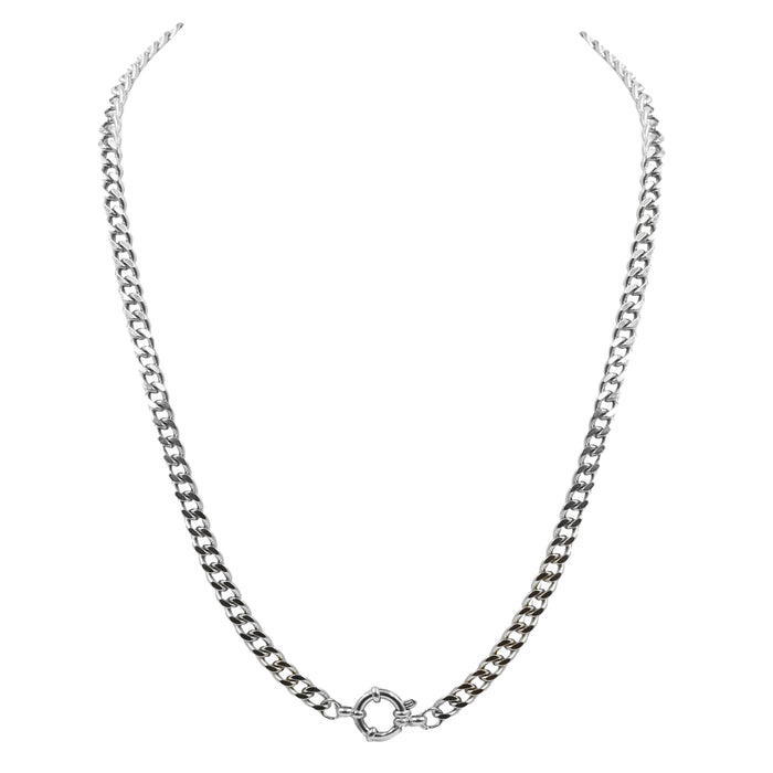 Kiara Collection - Silver Jax Necklace 7mm (Wholesale)