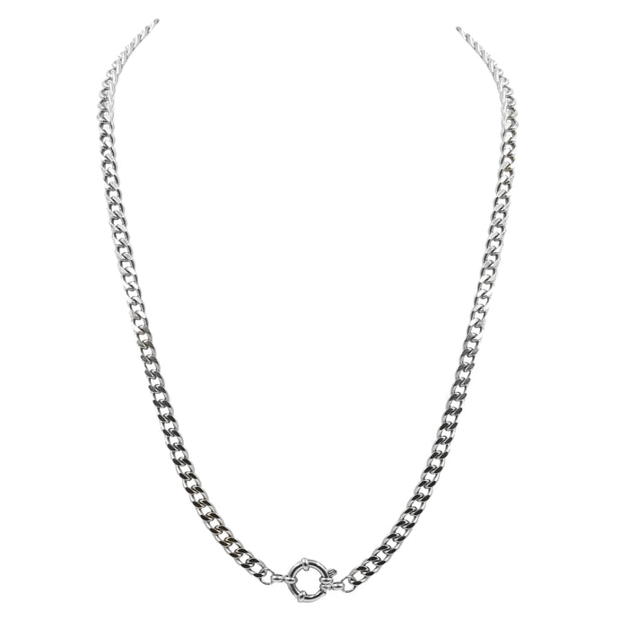 Kiara Collection - Silver Jax Necklace 5mm (Wholesale)