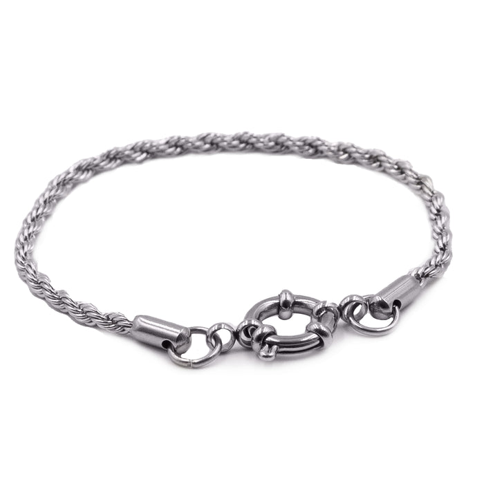 Kiara Collection - Silver Ravel Bracelet 3mm (Wholesale)