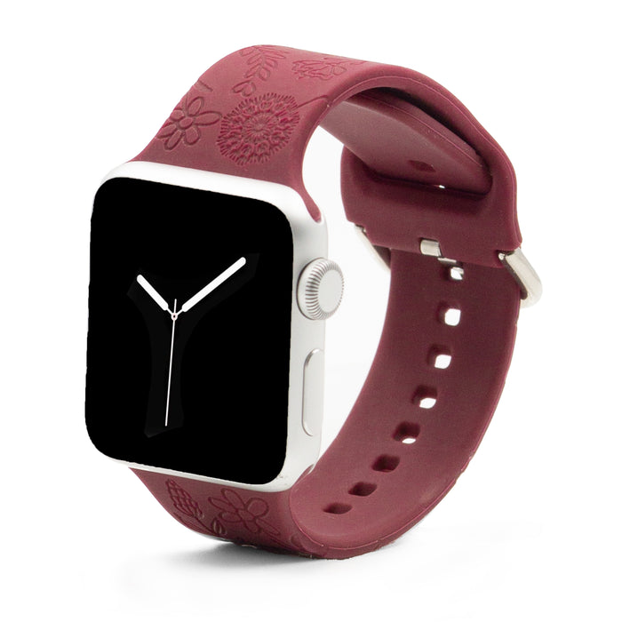 Lizzie Collection - Maroon Apple Watch Band (Ambassador)