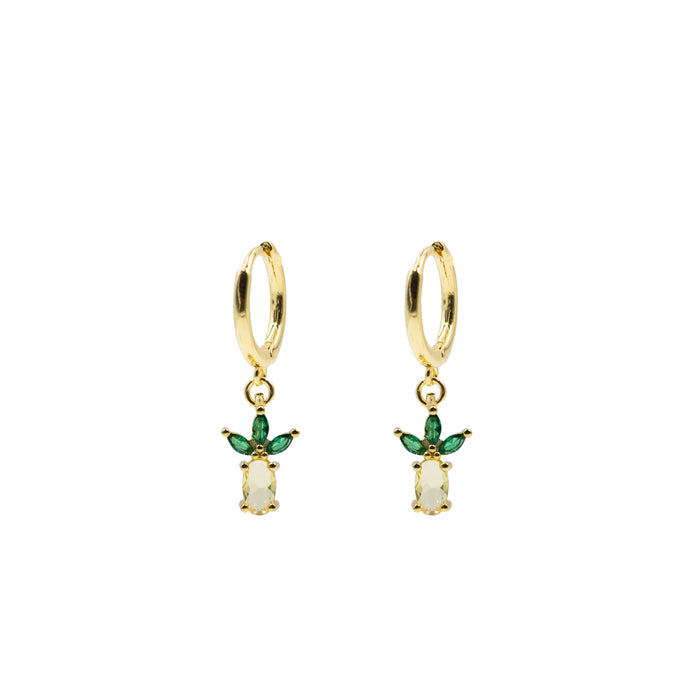 Lucia Collection - Pineapple Drop Earrings (Wholesale)