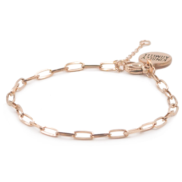 Maker Collection - Petite Rose Gold Lync Bracelet