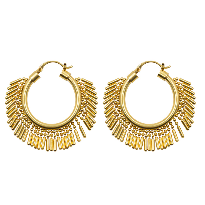 Mallory Collection - Gold Earrings (Wholesale)