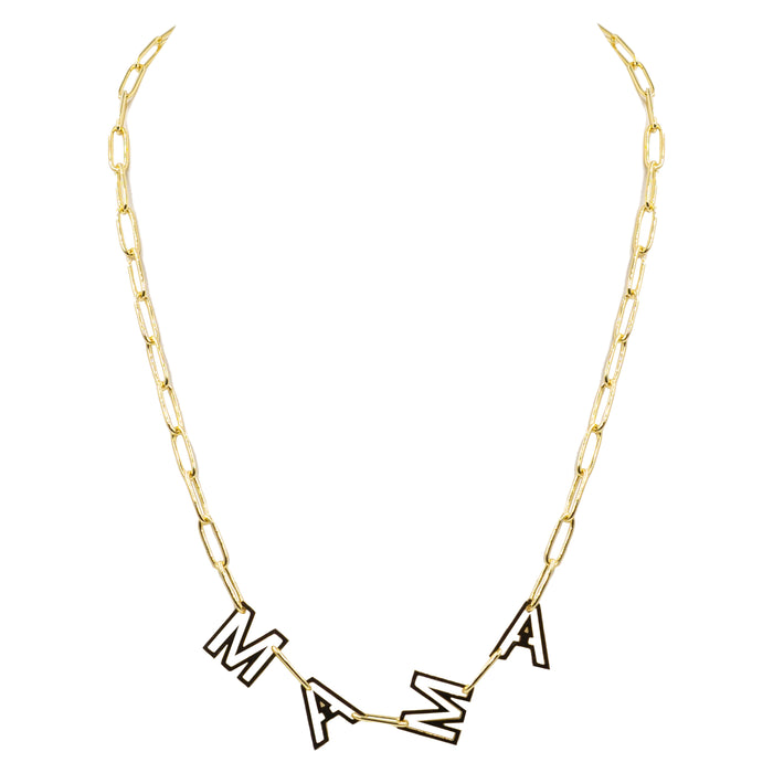 Mama Collection - Lync Letter Necklace