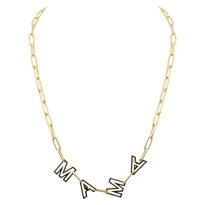 Mama Collection - Lync Letter Necklace