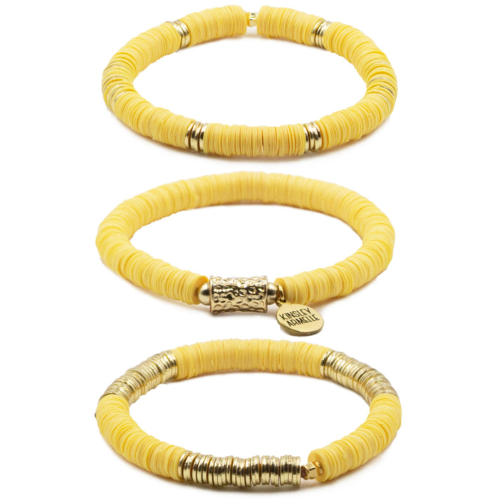 Misha Collection - Canary Bracelet Set