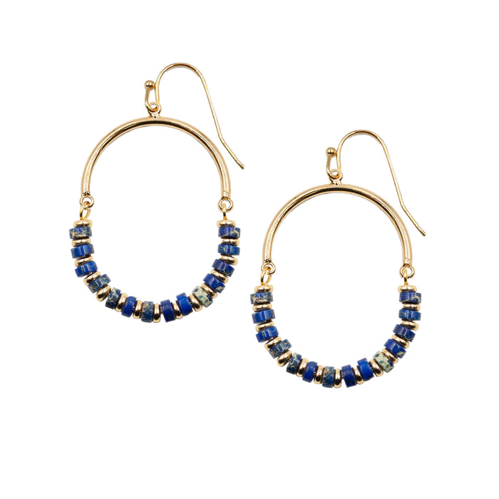 Naomi Collection - Indigo Earrings (Limited Edition)
