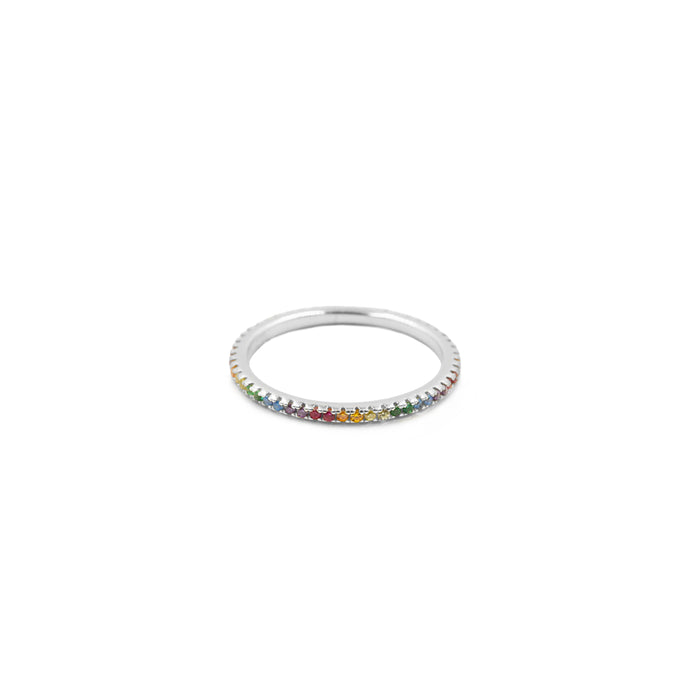 Nikita Collection - Silver Parker Ring (Wholesale)