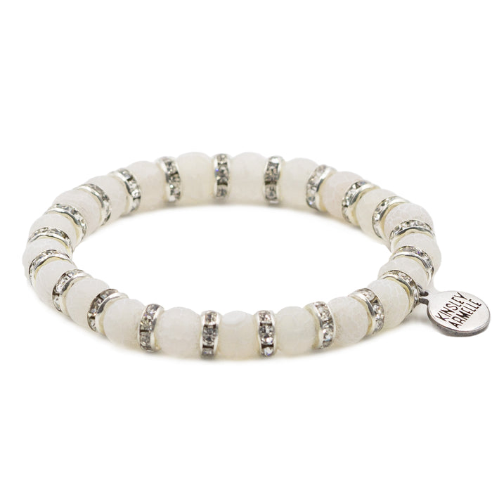 Paisley Collection - Silver Perla Bracelet (Wholesale)