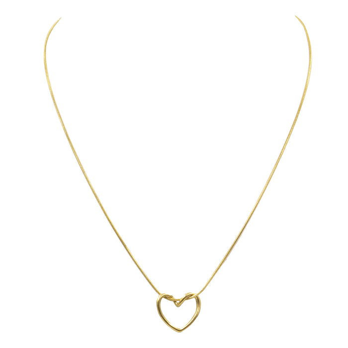 Rosalie Collection - Open Heart Necklace