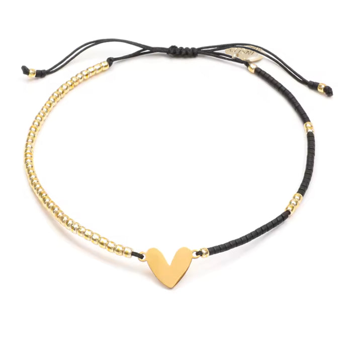 Rosalie Collection - Raven Heart Bracelet