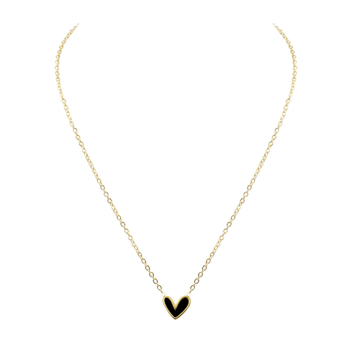 Rosalie Collection - Raven Heart Necklace