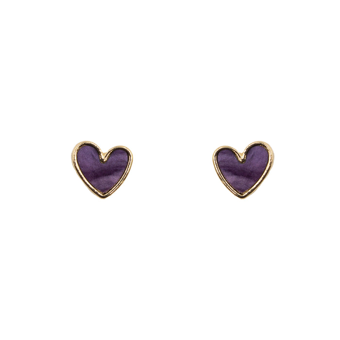 Rosalie Collection - Starry Night Heart Earrings (Ambassador)