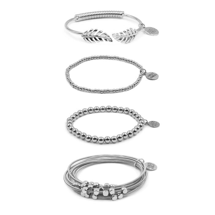 Silver Lynn Bracelet Stack (Wholesale)