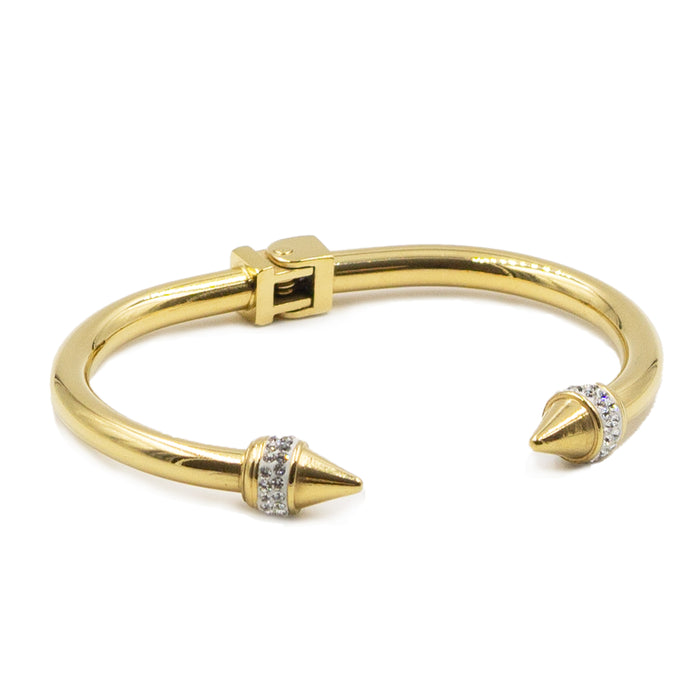 Spike Collection - Gold Bling Bracelet