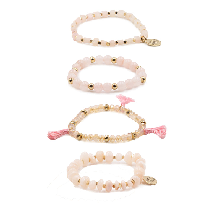 Stacked Collection - Rose Bracelet Set (Limited Edition) (Ambassador)