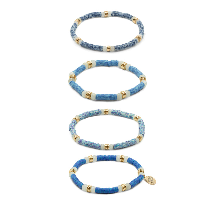 Stacked Collection - Denim Bracelet Set (Limited Edition) (Wholesale)